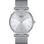 Tissot Everytime T1434101101100 Silver Dial  Steel Mesh Bracelet  Men's Watch - mzwatcheslk srilanka