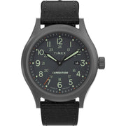 Timex Expedition  TW2V07200  Sierra Stainless Steel Case Graphite Dial Black Fabric Strap Men's Watch - mzwatcheslk srilanka