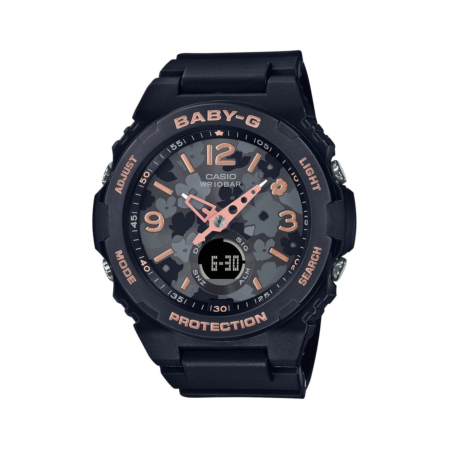 Casio Baby-G   BGA-260FL-1A World Time Analog Digital Women's Watch - mzwatcheslk srilanka