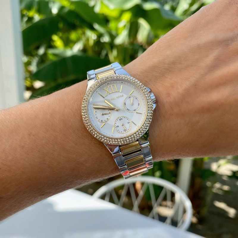 Michael Kors MK6982 Camille Gold and Silver Toned Women s Watch