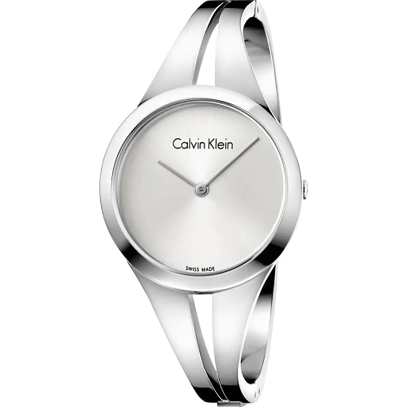 Calvin Klein Addict Swiss Made K7W2M116 Silver Dial Stainless Steel Bracelet Women's Watch - mzwatcheslk srilanka