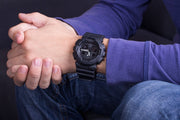 Casio G-Shock Chronograph Alarm Black GA-100-1A1ER Men's Watch - mzwatcheslk srilanka