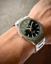 Casio Edifice EFR-S108D-1A Slim Line Black Dial Quartz Men's Watch - mzwatcheslk srilanka