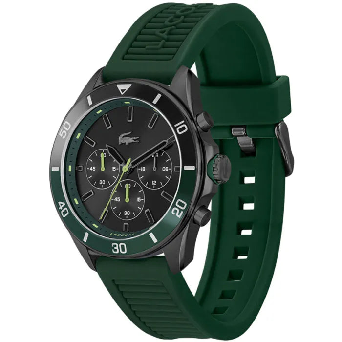 Lacoste 2011153  TIEBREAKER Green Silicone Dial  Men's Watch - mzwatcheslk srilanka