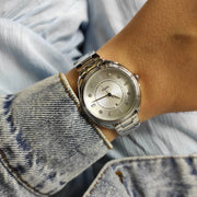 Fossil ES5069 Gabby Silver Stainless Steel Quartz  Women's Watch - mzwatcheslk srilanka