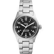 Fossil FS5973 Defender Black Dial Stainless Steel Bracelet Men's Watch - mzwatcheslk srilanka