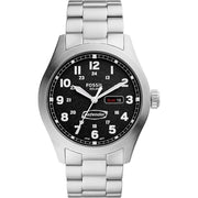 Fossil FS5976 Defender Black Dial Stainless Steel Bracelet Men's Watch - mzwatcheslk srilanka