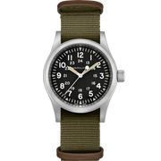 Hamilton H69439931 Khaki Field Mechanical 38mm Nylon Green Strap 80h Power Reserve  Men's Watch - mzwatcheslk srilanka