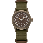 Hamilton H69449961 Khaki Field Mechanical Brown Dial Men's Watch - mzwatcheslk srilanka