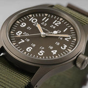 Hamilton H69449961 Khaki Field Mechanical Brown Dial Men's Watch - mzwatcheslk srilanka