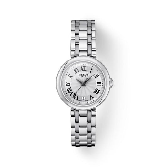 Tissot  T1260101101300 Bellissima Silver Dial Stainless Steel Bracelet Women’s Watch - mzwatcheslk srilanka