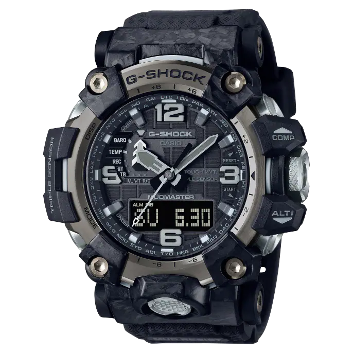 Casio G-Shock  GWG-2000-1A1ER Carbon Mudmaster Carbon Core Guard Men's Watch - mzwatcheslk srilanka