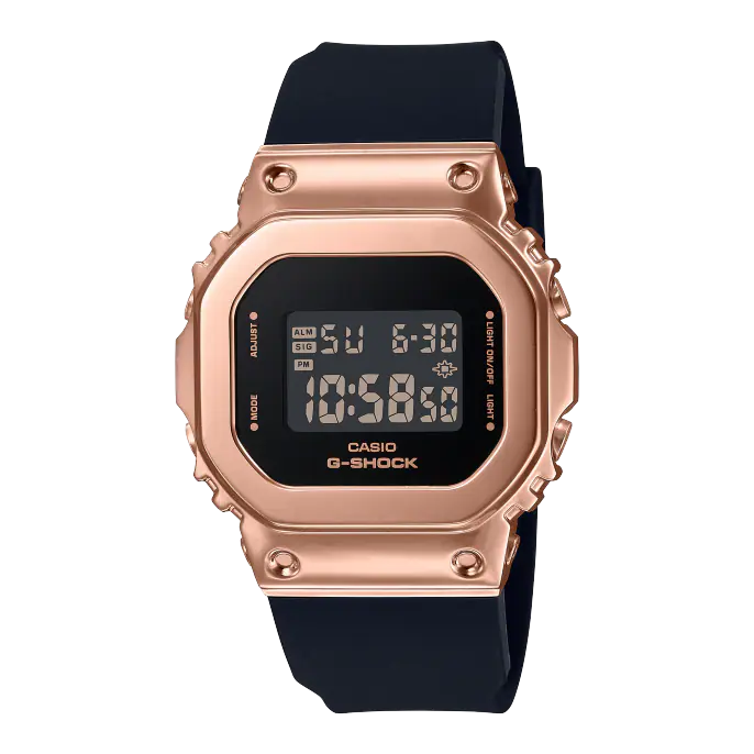 Casio G-Shock GM-S5600PG-1ER Compact Rose Gold  Women's Watch - mzwatcheslk srilanka