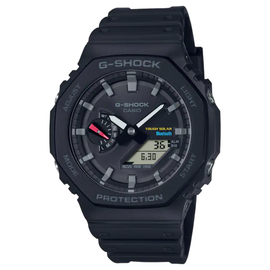 Casio G-shock GA-B2100-1AER Bluetooth Black Solar Power Watch With Resin Strap  Mens Watch - mzwatcheslk srilanka