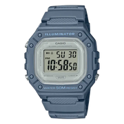 Casio W-218HC-2AVEF Collection Grey Resin Strap Watch(AVAILABLE ONLINE) - mzwatcheslk srilanka