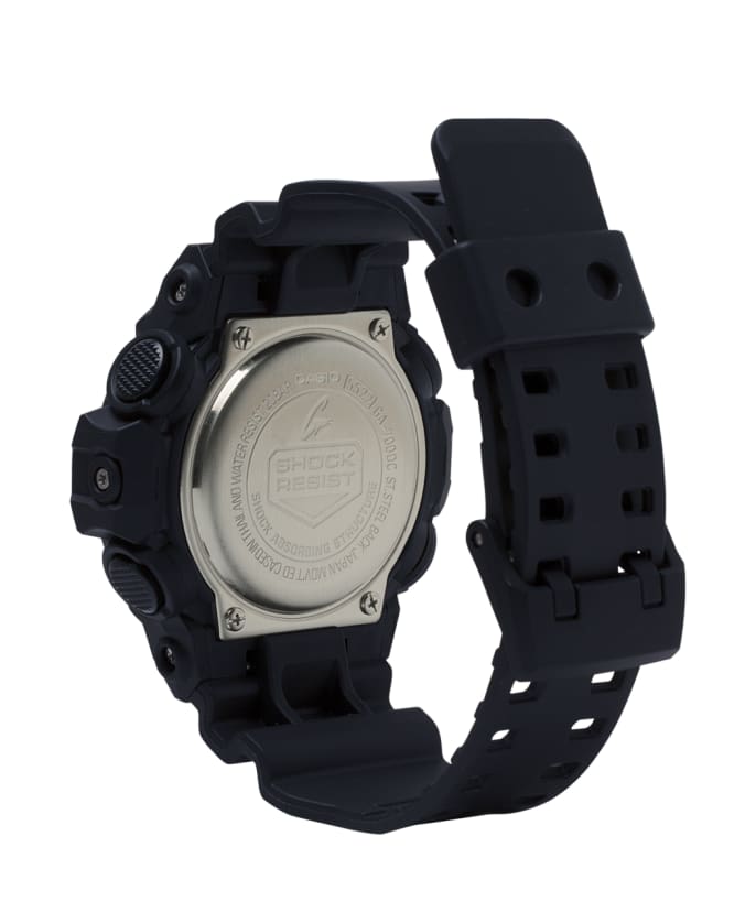 Casio G-Shock GA-710B-1A9ER Analogue Digital Rubber Gold Men's Watch - mzwatcheslk srilanka