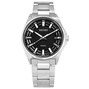 Seiko SUR505P1 Men's Black Dial Stainless Steel Watches - mzwatcheslk srilanka