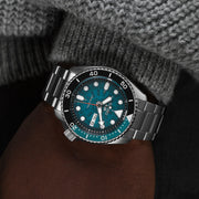 Seiko 5 Sports  SRPJ45K1 SKX ‘Skeleton Style’ Blue Dial Men's Watch - mzwatcheslk srilanka