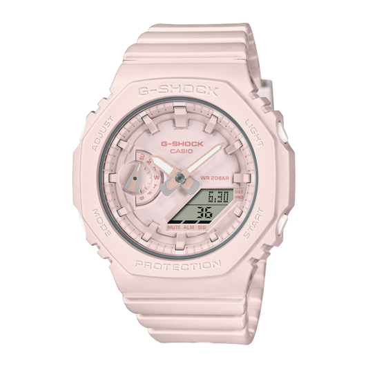 Casio G-Shock GMA-S2100BA-4AER Basic Colour Series Pale Pink Women’s Watch - mzwatcheslk srilanka