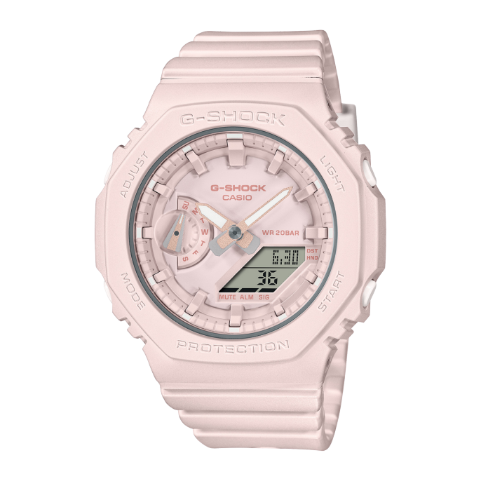 Casio G-Shock GMA-S2100BA-4AER Basic Colour Series Pale Pink Women’s Watch - mzwatcheslk srilanka