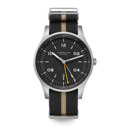 STERNGLAS S01-TA11-NA04 Taiga GMT Vintage 42mm Quartz Men's Watch - mzwatcheslk srilanka