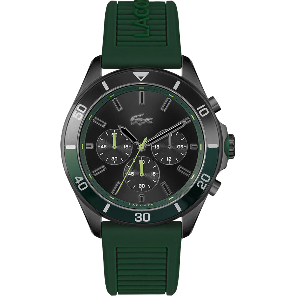 Lacoste 2011153  TIEBREAKER Green Silicone Dial  Men's Watch - mzwatcheslk srilanka