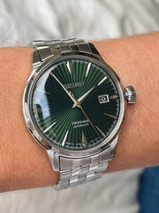 Seiko SRPE15J1 Presage Cocktail Time ‘Mockingbird’ Men's Watch - mzwatcheslk srilanka