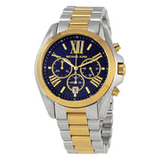 Michael Kors MK5976 Bradshaw Blue Dial Two Tone Watch Women's Watch - mzwatcheslk srilanka