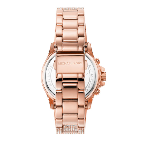 Michael Kors MK7235 Everest Crystal Set Chronograph Women's Watch - mzwatcheslk srilanka