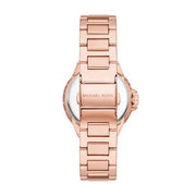 Michael Kors MK7273 Camille Rose Gold toned Crystal Set Bezel Women's Watch - mzwatcheslk srilanka