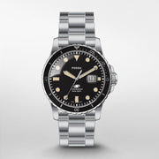 Fossil FS5952 Blue Black Dial Stainless Steel Bracelet  Men's Watch - mzwatcheslk srilanka