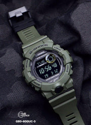Casio G-shock GBD-800UC-3ER Green Bluetooth Smart Men's Watch - mzwatcheslk srilanka
