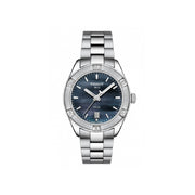 Tissot T1019101112100 PR100 Sport Chic Blue Stainless Steel Bracelet Women’s Watch - mzwatcheslk srilanka