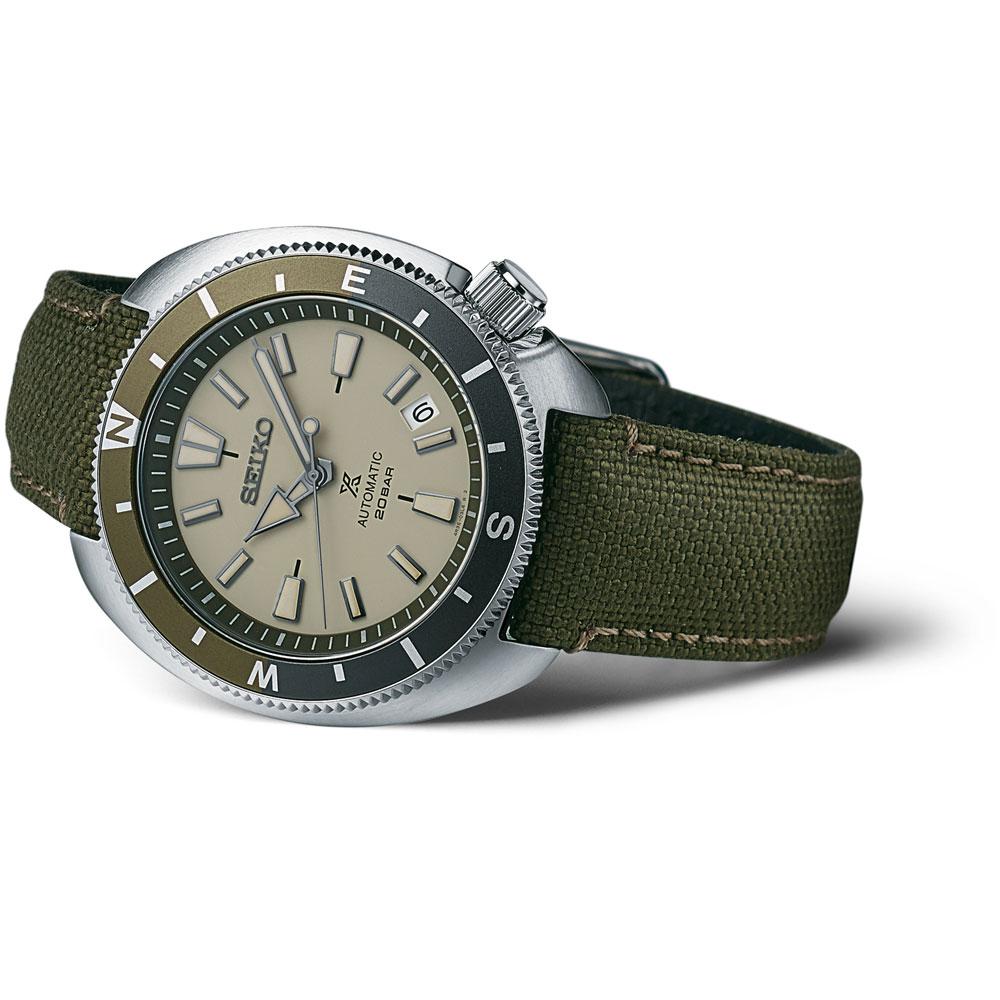 Seiko SRPG13K1 Prospex ‘Tortoise’ Land Edition Green Strap Men's Watch - mzwatcheslk srilanka