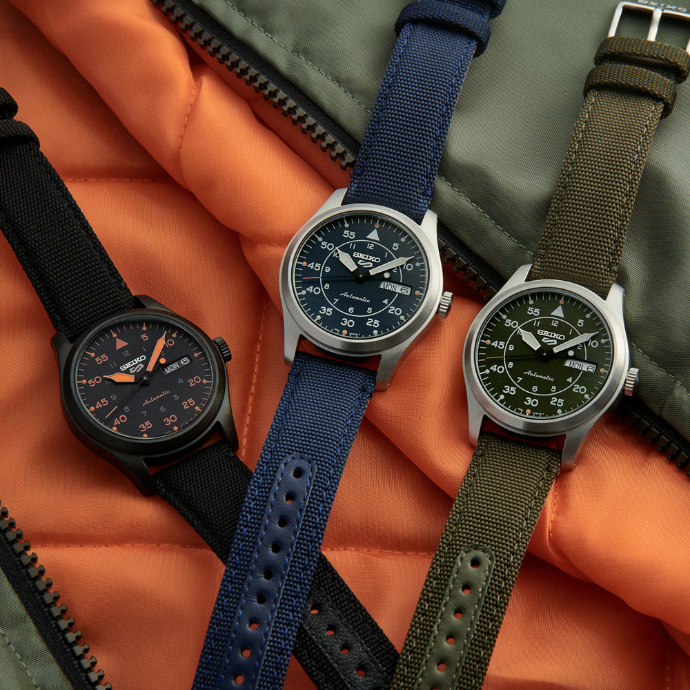 Seiko military outlet chronograph