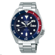 Seiko 5 Sport SRPD53K1 Automatic Pepsi Bezel Men's Watch - mzwatcheslk srilanka