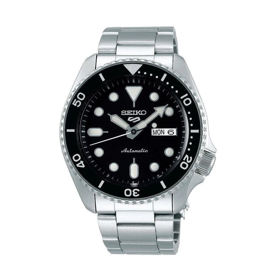 Seiko 5 Sport SRPD55K1 Automatic Black Dial Men's Watch - mzwatcheslk srilanka