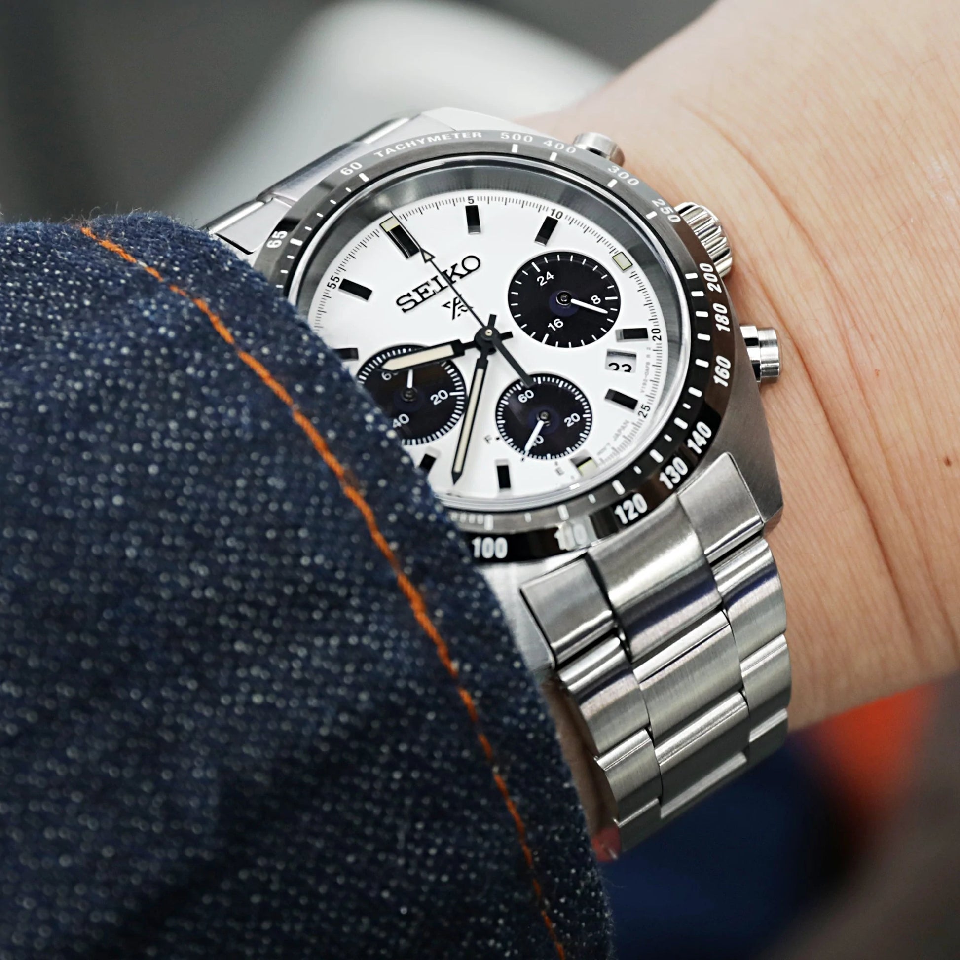 Seiko solar top chronograph ssc