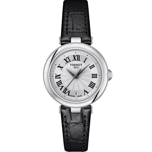 Tissot T1260101601300 Bellissima Black Leather Strap Women’s Watch - mzwatcheslk srilanka