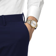 Tissot T1294102203100 Classic Dream Silver Dial Two-Tone Stainless Steel Bracelet Men's Watch - mzwatcheslk srilanka