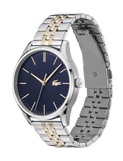 Lacoste 2011048 Vienna  Two Tone Stainless Steel Bracelet  Blue Dial  Men's Watch - mzwatcheslk srilanka